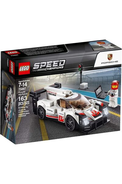 LEGO سيارات بورش 919 الهجينة - من 7 إلى 14 سنة