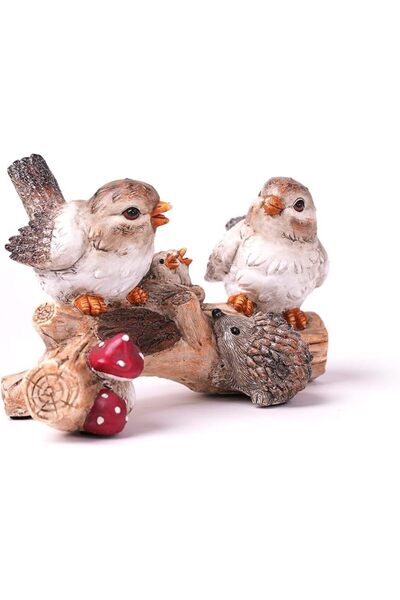 OEM Figurină modernă pasăre Sculptură decorativă din rășină Polyresin 29cm