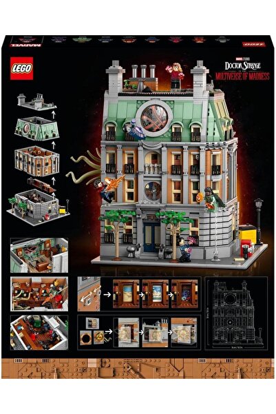 LEGO Marvel Sanctum Sanctorum 76218 Modular Building Kit; Collectible Doctor ...