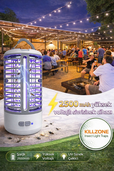 Killzone ® SJZ-093 Pro Şarjlı Sivrisinek Öldürücü