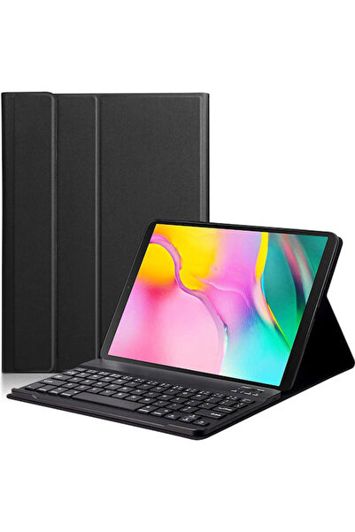 Techsuit Θήκη Flip Cover με πληκτρολόγιο Αγγλικού (US) Μαύρο (Honor Pad X9)