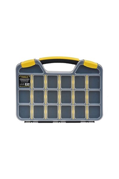 OEM Cutie Compartimentată pentru Scule, Negru-galben, Organizare Reglabilă, 3...