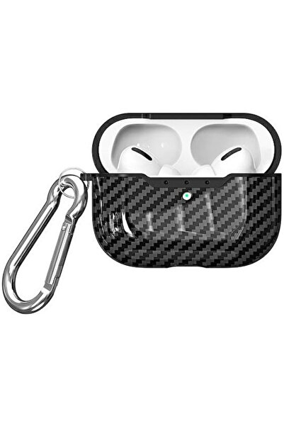 Beline Θήκη σιλικόνης με μπρελόκ, μαύρη, για Apple AirPods Pro