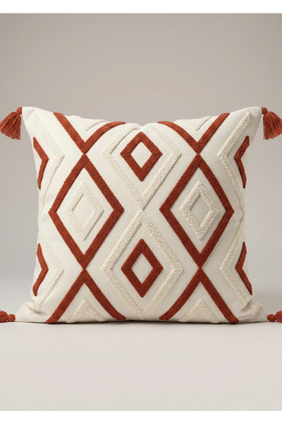 Comfort Craft Buldan Bezi Geometric Patterns Punch Embroidered Decorative Thr...