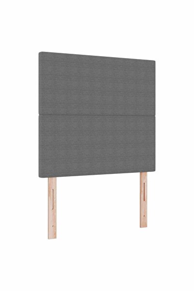 vidaxl Tăblie LED cu lumini cu bandă LED Gri deschis 100 cm Poliester