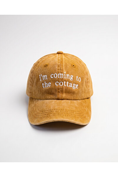 Tresore "Idem do vikendice" vezena vintage bejzbol kapa, trend "cottagecore" ...