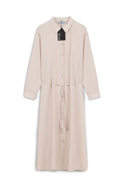 praye Summer Thin Linen Tunic Stone