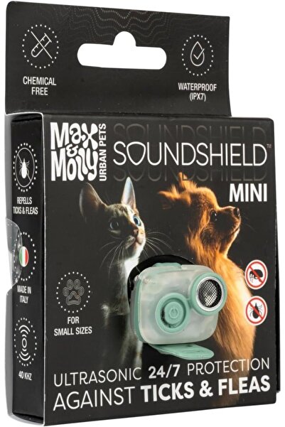 Max & Molly Soundshield MINI Ultrasonik Pire ve Kene Kovucu Tasma - Jade