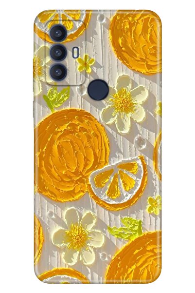 TCL 30 SE Kılıf Lemon Temalı Desenli Darbe Emici Silikon