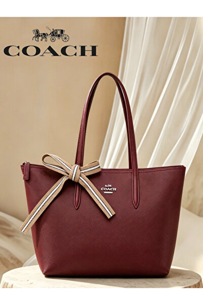 Coach New York حقيبة يد نسائية، حقيبة كتف، حقيبة كروس بودي، عصرية ومتعددة الا...