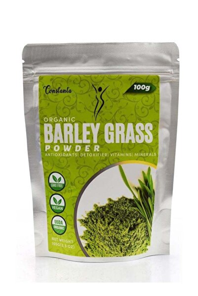 Constanta Organic Barley Grass Powder for General Wellness 100 G