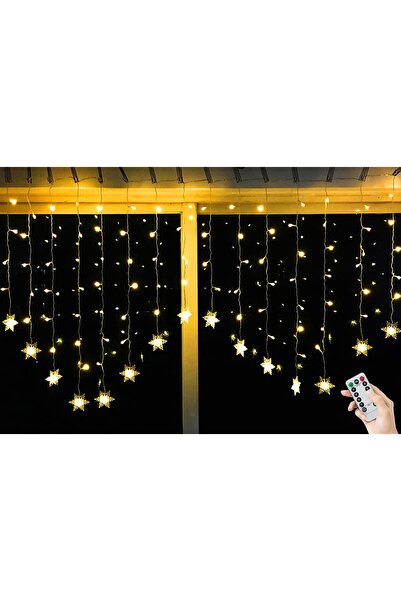 MIULEE Instalație Luminoasă Tip Perdea, BLOOMWIN, Cu Telecomandă Și Temporiza...