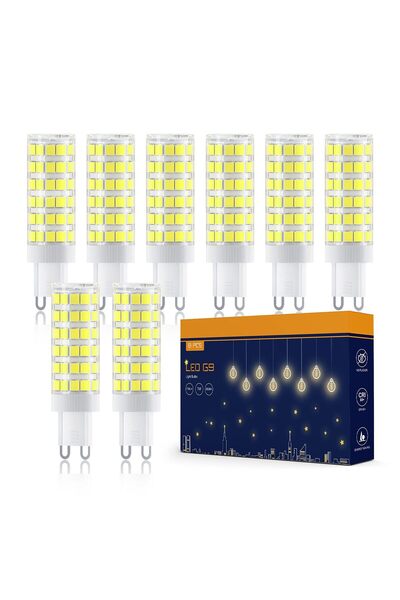OEM Lămpi LED G9 de 7W, becuri LED G9 700lm, alb rece 6500K și fără pâlpâire,...