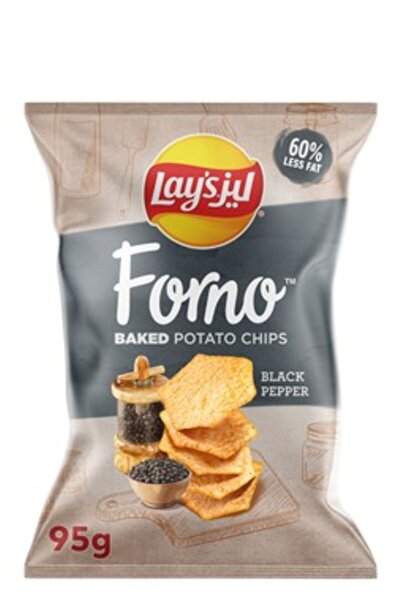 Lays Forno رقائق البطاطس بنكهة الفلفل من فورنو 95 جرام