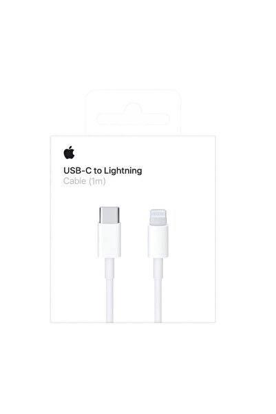 Apple MUQ93ZM/A – Γνήσιο Καλώδιο USB-C σε Lightning 1m Λευκό