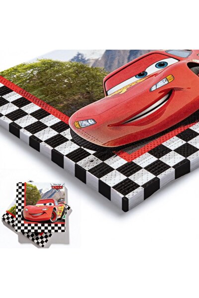 boonmarkt Cars Doğum Günü Peçetesi 20 Adet 33x33 cm