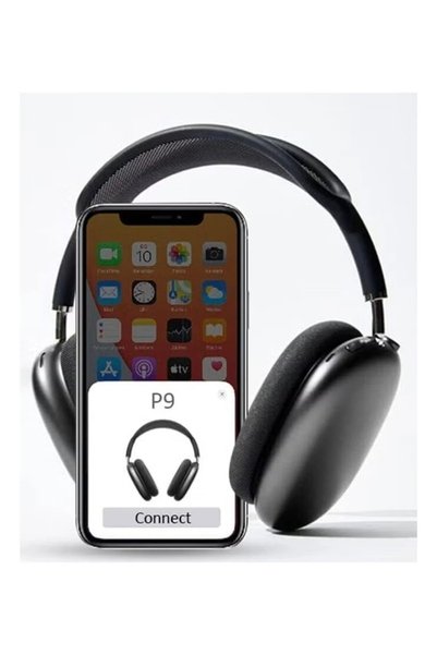 generi 720Bt Wireless Over-Ear Headphones, Bluetooth 5.3, up to 76 Hours of Battery Life - Black