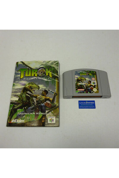 Nintendo Turok: Κυνηγός Δεινοσαύρων 64 Παιχνίδι N64 (Μεταχειρισμένο)