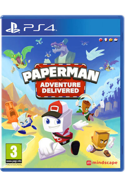 Mindscape Paperman: Η Περιπέτεια Παραδίδεται Παιχνίδι PS4