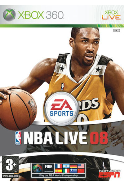OEM NBA Live 08 XBOX 360 Παιχνίδι (Μεταχειρισμένο)