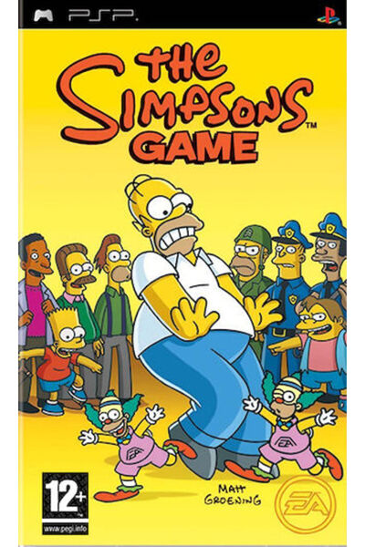 Studio Το Παιχνίδι The Simpsons για PSP (Μεταχειρισμένο)