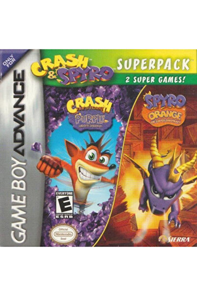 Vu Κρας & Σπάιρο Σούπερπακ Παιχνίδι Game Boy Advance (Μεταχειρισμένο) (Μόνο τ...