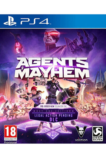 Deep Silver Agents Of Mayhem Έκδοση Πρώτης Ημέρας Παιχνίδι PS4 (Μεταχειρισμένο)