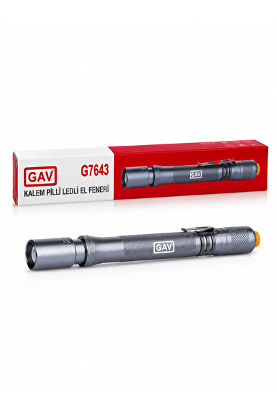 GAV G7643 KALEM PİLLİ LEDLİ EL FENERİ