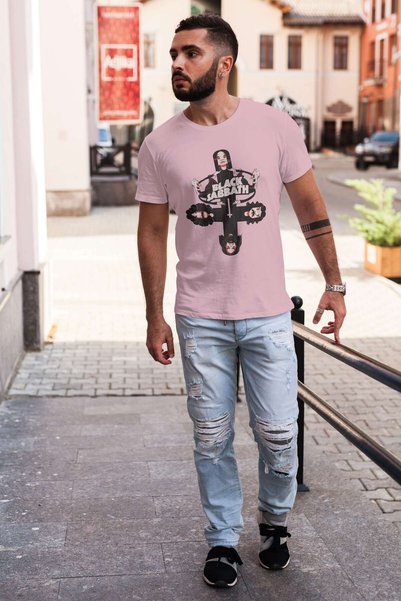 iLovePrints Black Sabbath Illustrated Poster Tshirt
