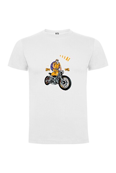 iLovePrints Yellow Motoring Maverick Tshirt