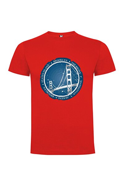 iLovePrints Bridge Skylines Collide Tshirt