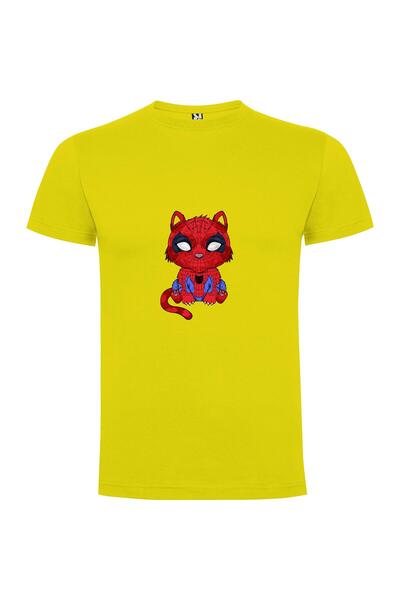 iLovePrints Feline Marvel Hero Tshirt