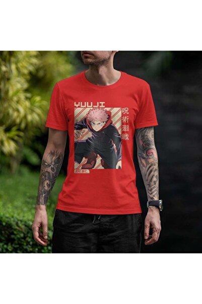 iLovePrints Jujutsu Kaisen Yuji Itadori Tshirt
