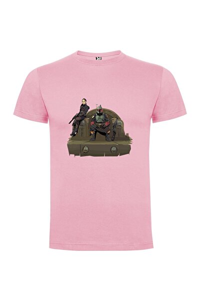 iLovePrints Legendary Mandalorian: Illustrated Adventure Tshirt