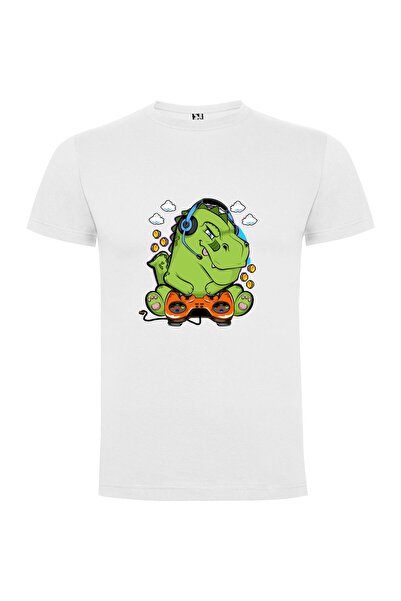 iLovePrints Chrome Dino Gaming Avatar Tshirt