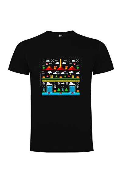 iLovePrints Pixelized Nintendo Gaming Stitch Tshirt