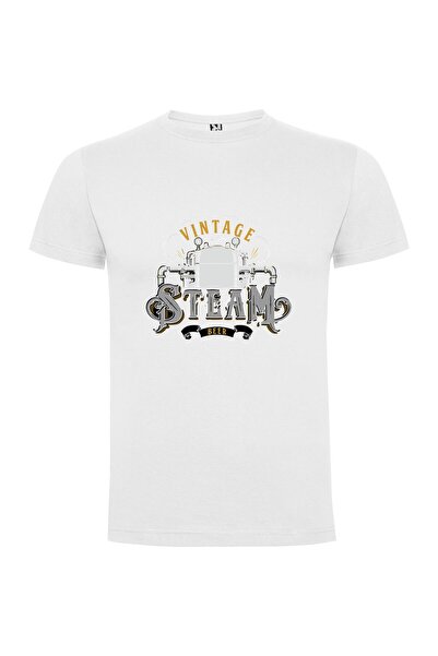 iLovePrints SteamPunk Brew Logo Tshirt