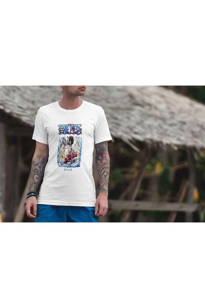 iLovePrints One Piece Brook Character Art Tshirt