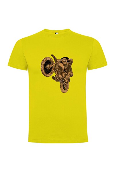 iLovePrints Dirt-Drifting Motorcycle Maverick Tshirt