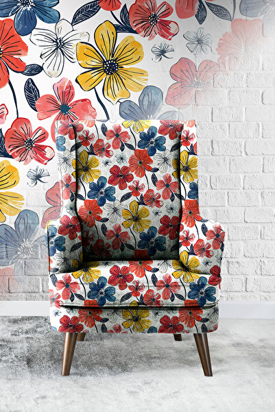 Vagonik Boho 01 Digital Printed Upholstery Sofa Fabric, Good Quality, Resista...