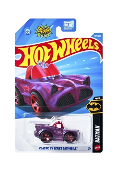 Hotwhells سيارات فردية سلسلة تلفزيونية كلاسيكية Batmobile JJJ96