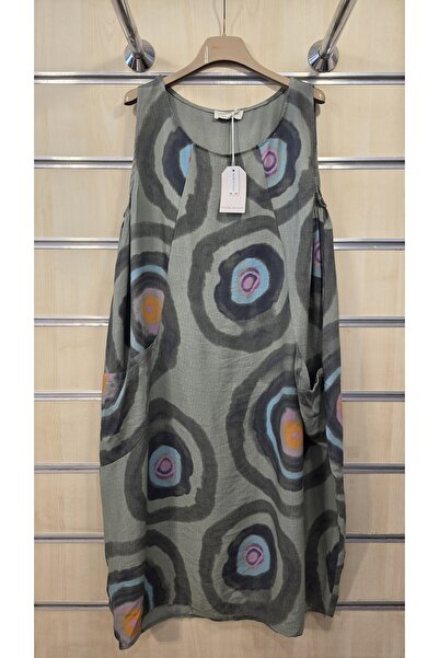 Park Moda Italian Long Sleeveless Dress