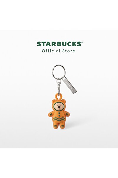Starbucks ®   سدادة وسلسلة مفاتيح بتصميم بيرستا بنكهة اليقطين
