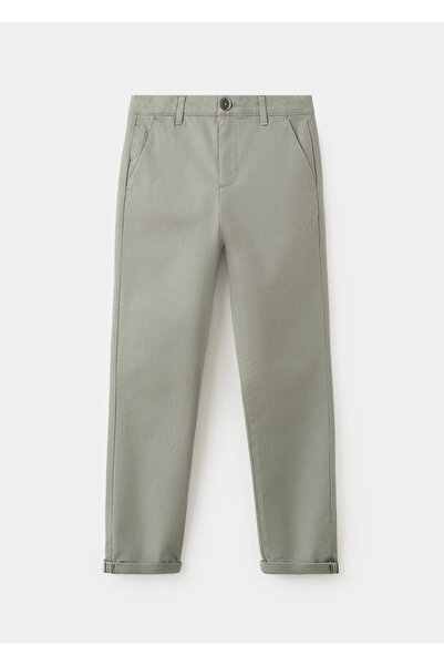MANGO Kids Kıvrık chino pantolon