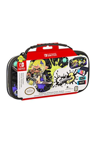 Bigben Interactive Πολυτελής Υφασμάτινη Θήκη Μεταφοράς Switch Μαύρη