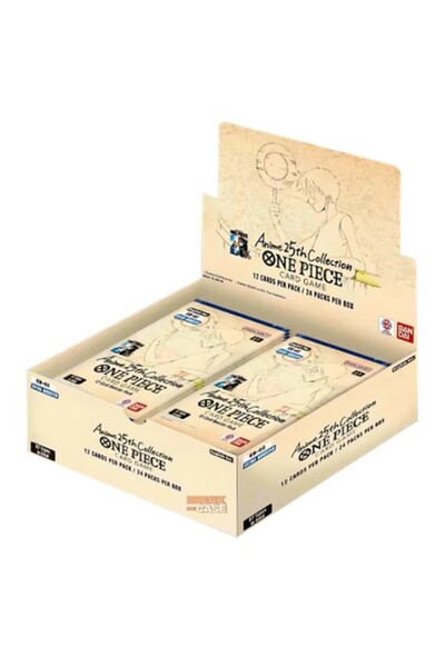ONE PİECE Anime a 25-a Colecție Booster Box