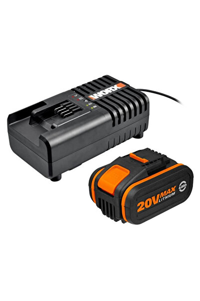Genel Markalar Wa3604 20Volt 4.0Ah Powershare Li-Ion Akü Akü Şarj