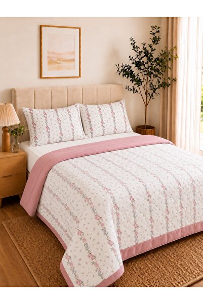 Bikaya Home Set dublu cu cadru pentru pat |   200x230 cm |   100% bumbac |   ...