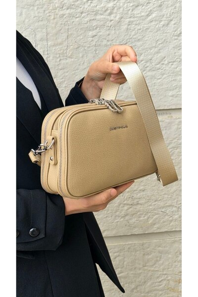 Just Polo Women's Imported 5-Compartment Shoulder Bag (Size 27X17 cm)