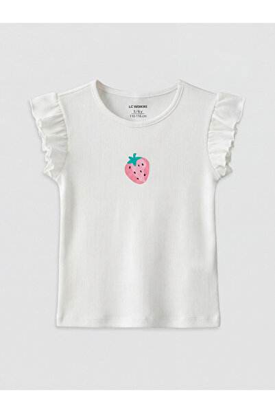 LC Waikiki Esvab • Modern & Distinctive Zero Roba Collar Ruffled Printed Girl...